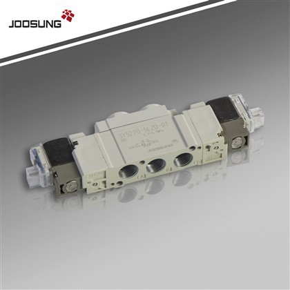 SY7220-5L-02 Double Coil pneumatesch Solenoid Krunn