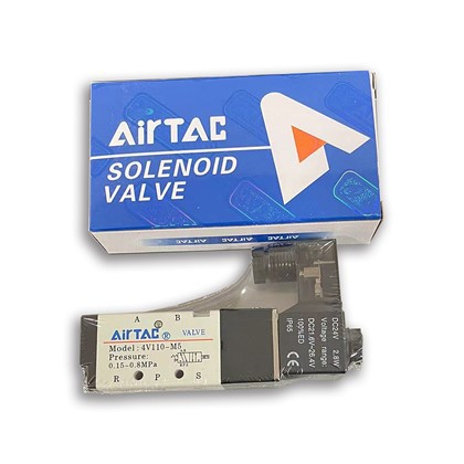 4v110c-M5 AC 220V Airtac pneumatic Solenoid